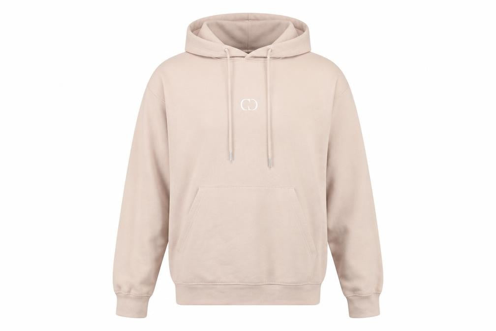 Criminal Damage Men's Beige M Hooded Pullover Logo Hoodie