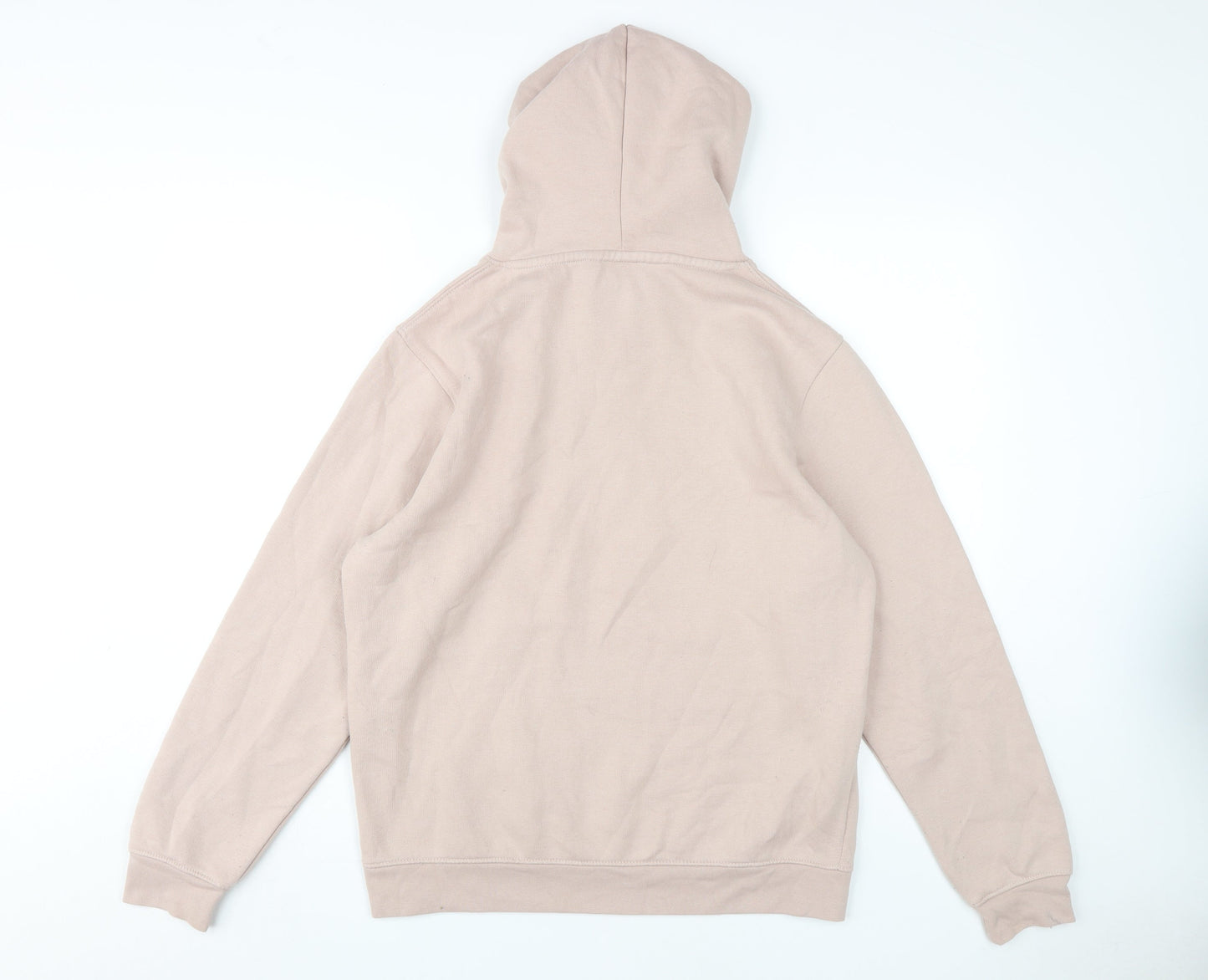 Criminal Damage Men's Beige M Hooded Pullover Logo Hoodie