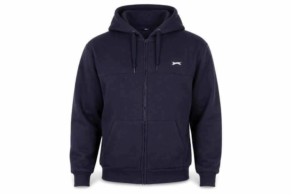 Slazenger Men's Blue Full Zip Hoodie - L