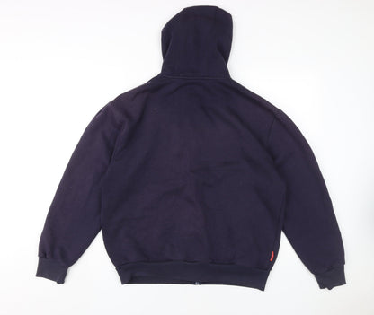 Slazenger Men's Blue Full Zip Hoodie - L