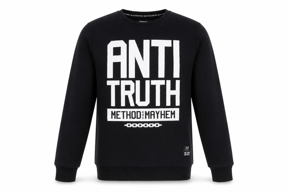 Method and Mayhem Men's Black XS Pullover Sweatshirt