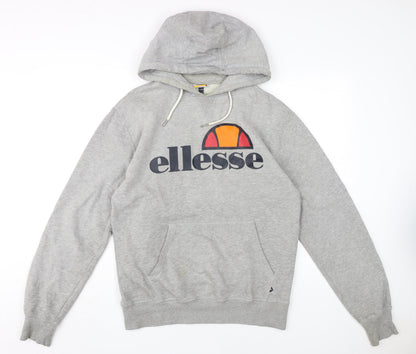 Additional front view of Ellesse Women's Grey Pullover Hoodie, size 12