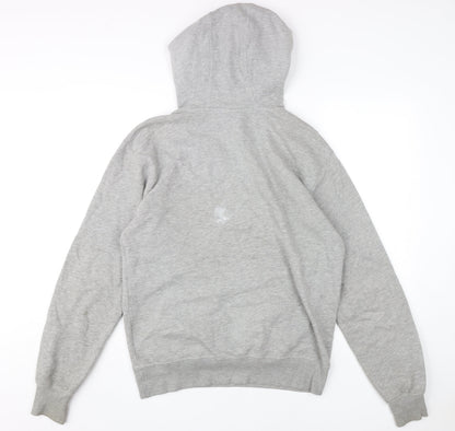 Back view of Ellesse Women's Grey Pullover Hoodie, size 12