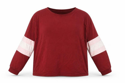 Front view of ASOS Women's Red Pullover Sweatshirt, size 22