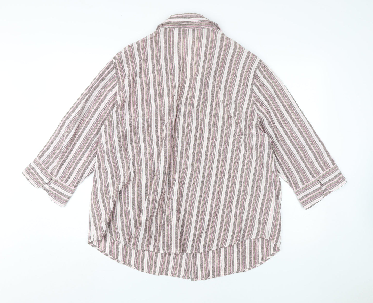 East Coast Women's Multicoloured Button-Up Shirt