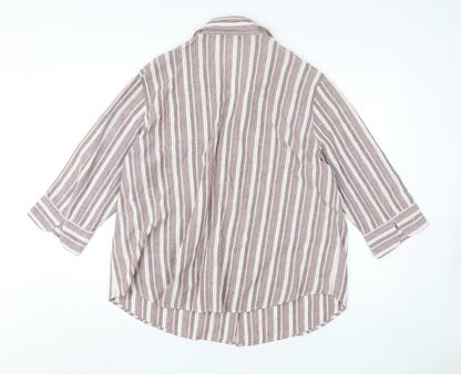 East Coast Women's Multicoloured Button-Up Shirt