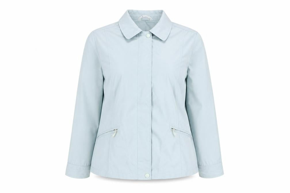 Bonmarché Women's Blue Basic Jacket - Size L