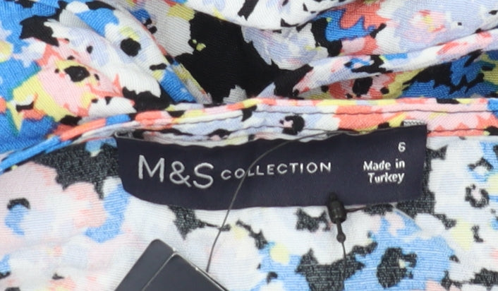Marks and Spencer Women's Floral Midi Dress Size 6