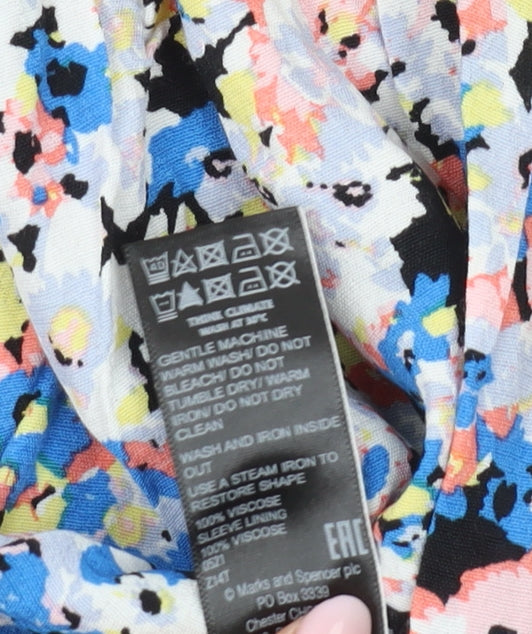 Marks and Spencer Women's Floral Midi Dress Size 6