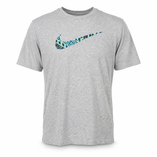 Nike Men's Grey Graphic T-Shirt, Medium, Athletic Fit