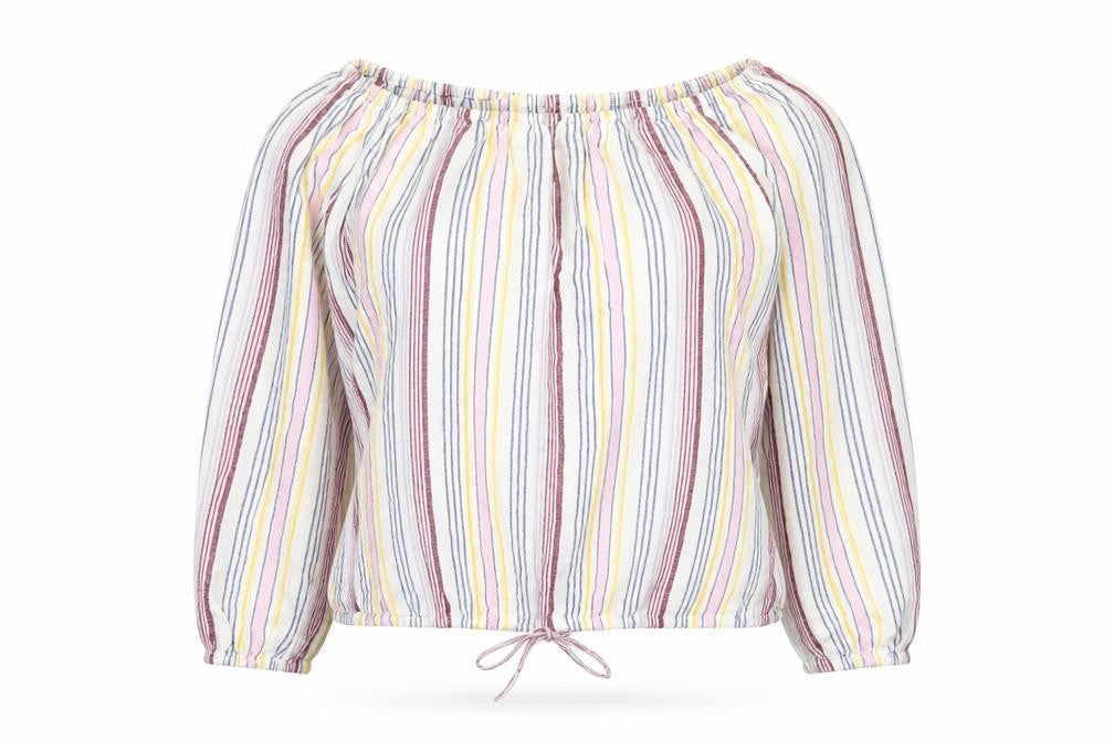 GAP Women's XS Multicoloured Striped Blouse