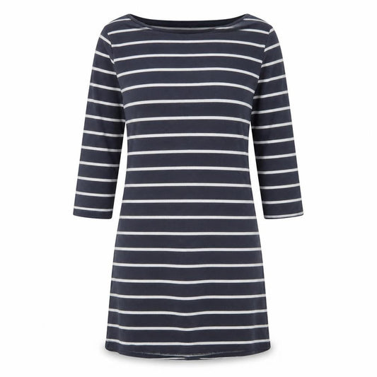 Gap Women's Blue Striped T-Shirt Dress M