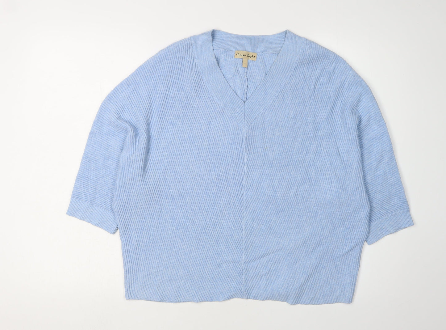Phase Eight Women's Blue V-Neck Cardigan, Size S