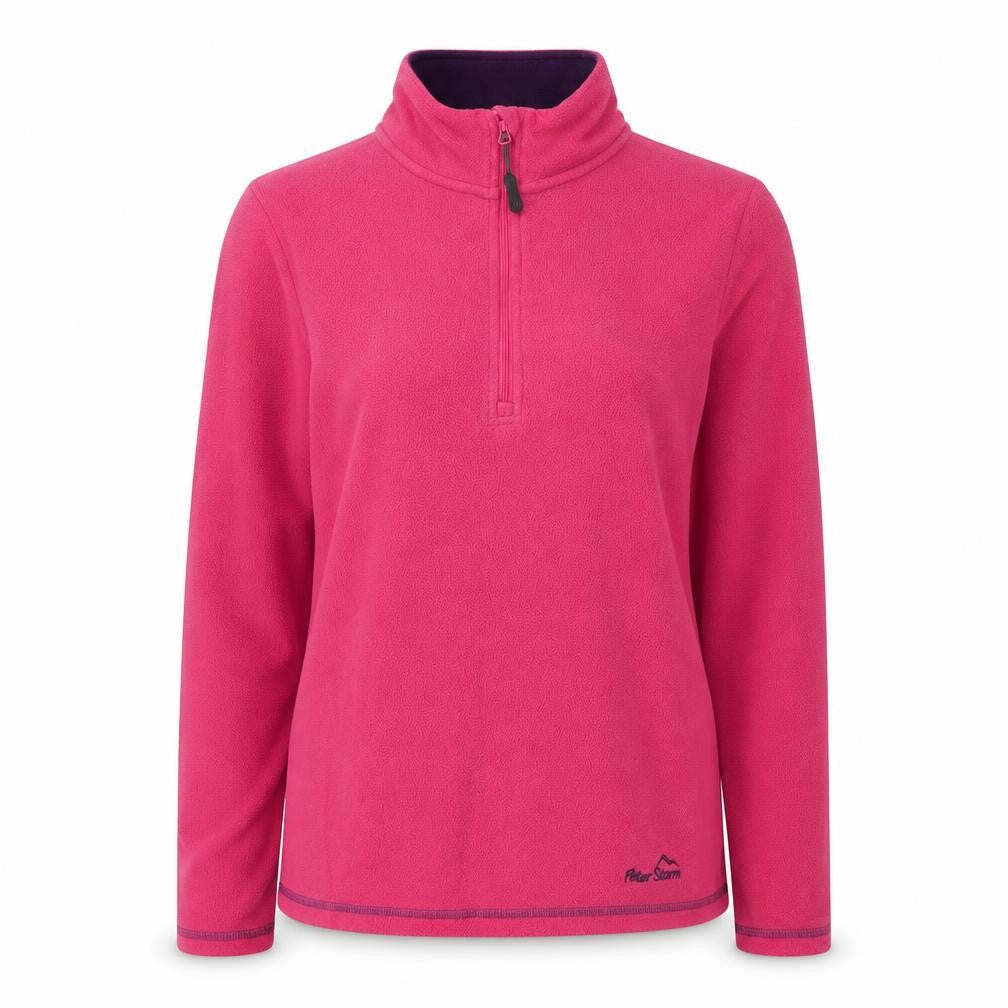 Peter Storm Women's Pink Fleece Pullover Sweatshirt Size 8