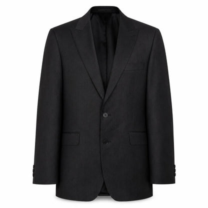 Jeff Banks Men's Black Wool Suit Jacket, 40 Regular