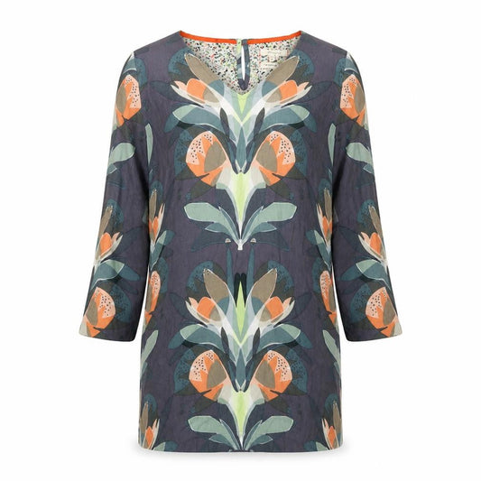 White Stuff Women's Multicoloured Floral Dress Size 8
