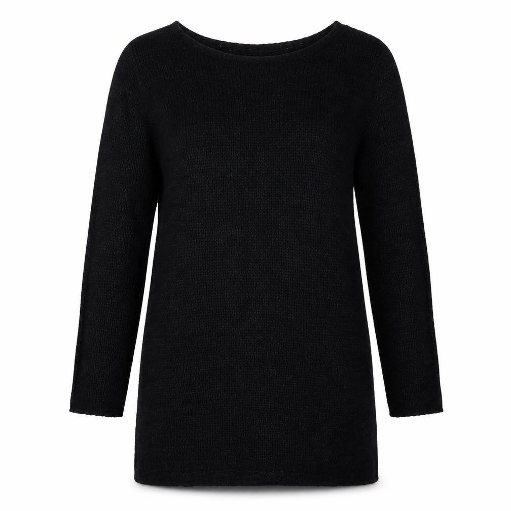 Jacqueline de Yong Women's Black Pullover Jumper L