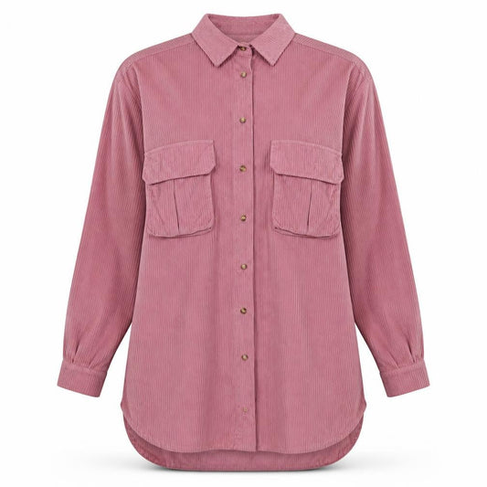 Missguided Women's Pink Shirt Dress, Size 6