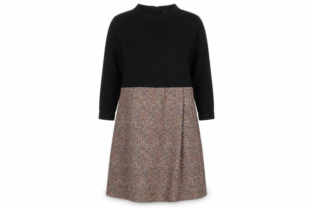 COS Women's Multicoloured Midi A-Line Dress XS