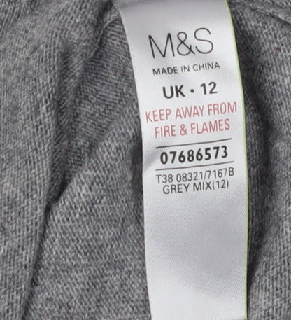 Marks & Spencer Grey Women’s Pullover Jumper Size 12