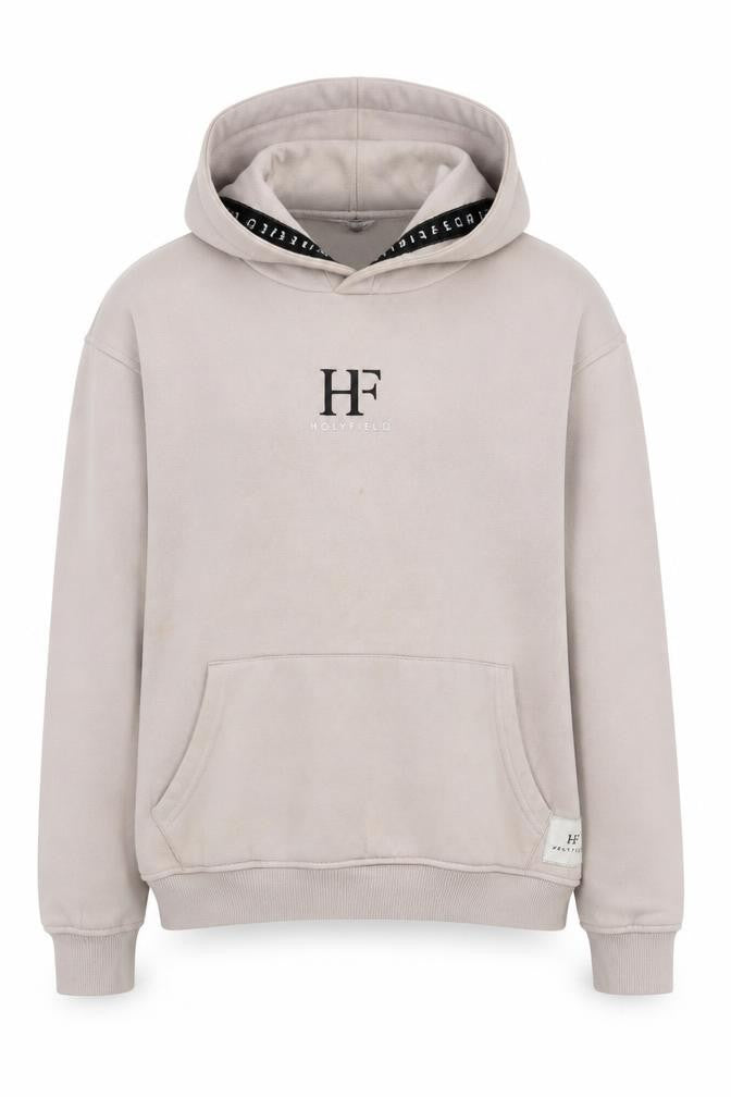HOLYFIELD Girls Beige Hoodie XS Long Sleeve Casual Pullover