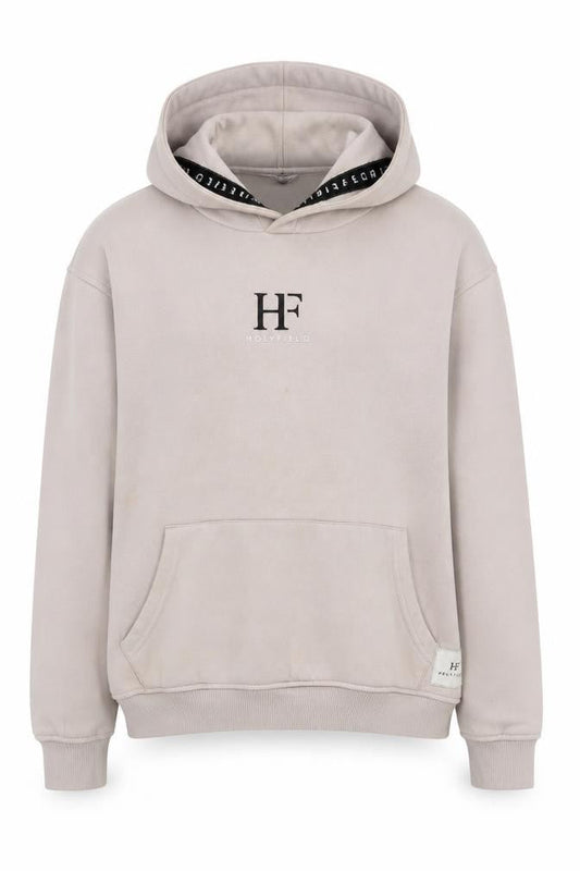 HOLYFIELD Girls Beige Hoodie XS Long Sleeve Casual Pullover
