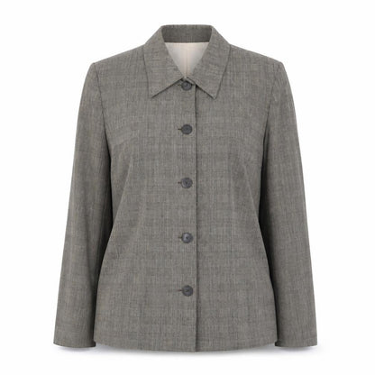 Austin Reed Women's Grey Check Blazer, Size 12