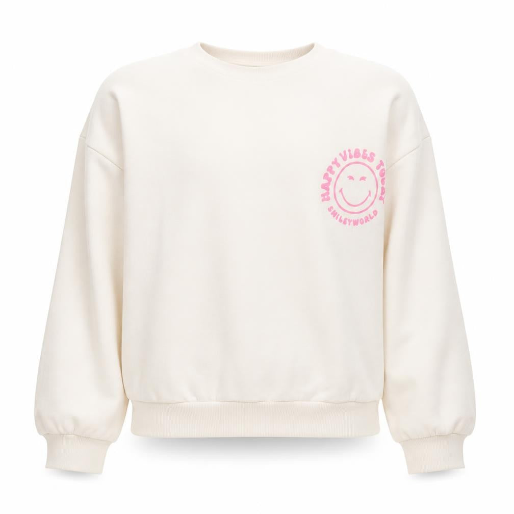 Marks & Spencer Girls Ivory Sweatshirt 10-11 Years Pullover
