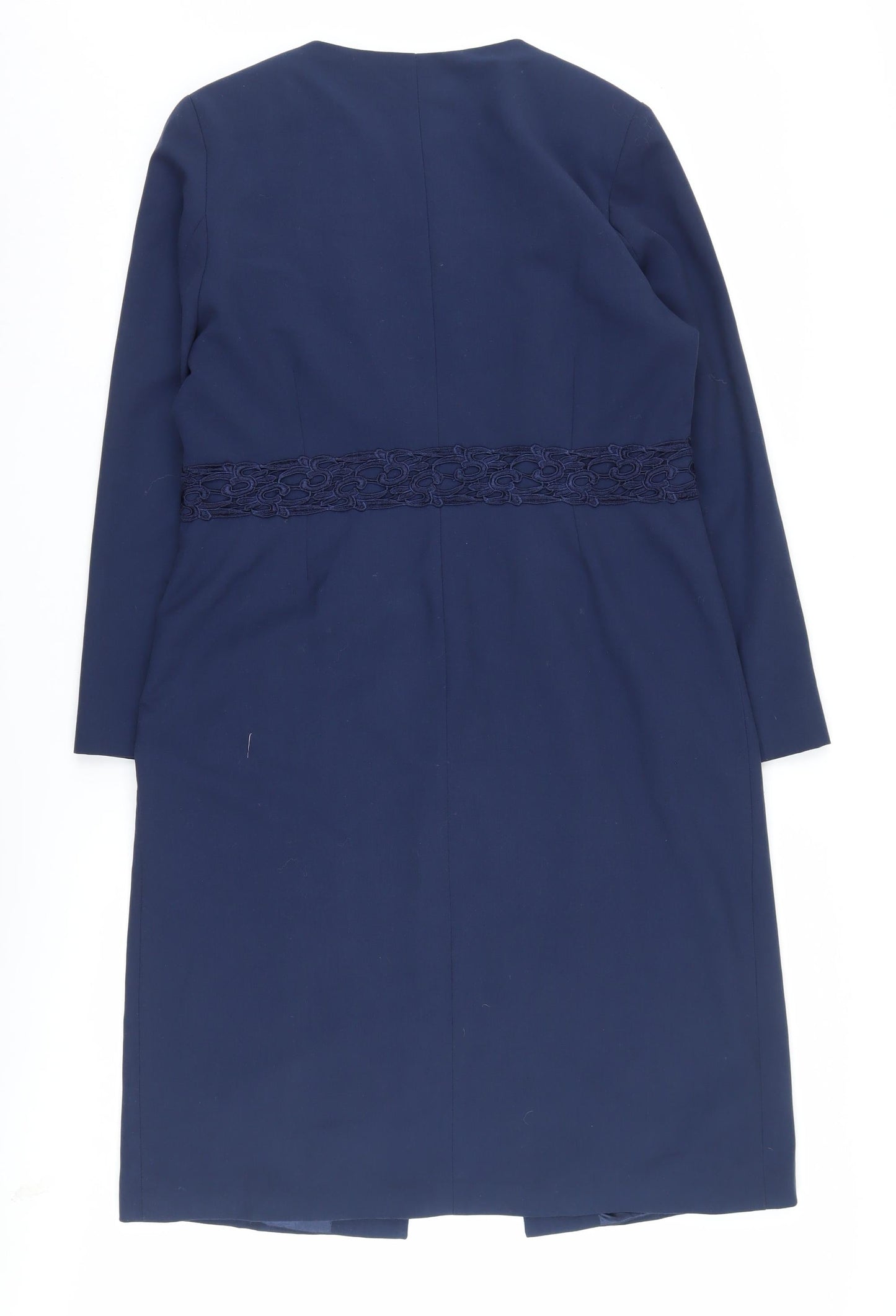 Changes by Together Women's Blue Long Overcoat Size 14