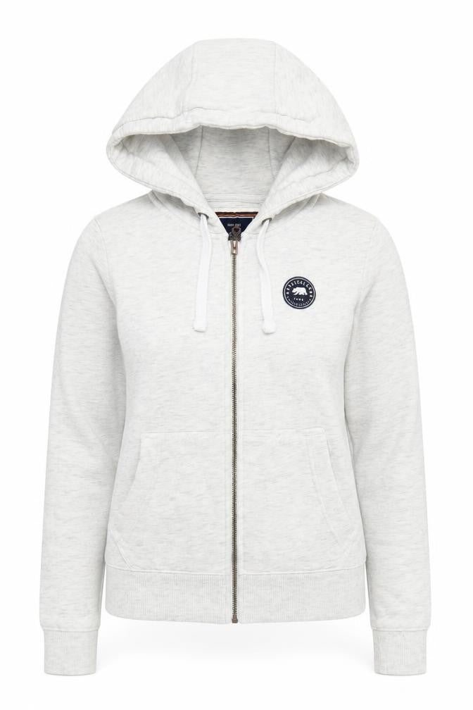 SoulCal Women's Ivory Zip Hoodie Size 6