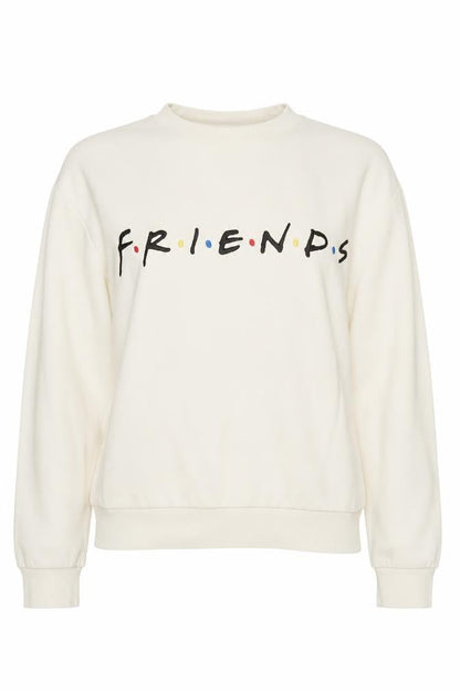 H&M Women's Ivory Friends Pullover Sweatshirt XS