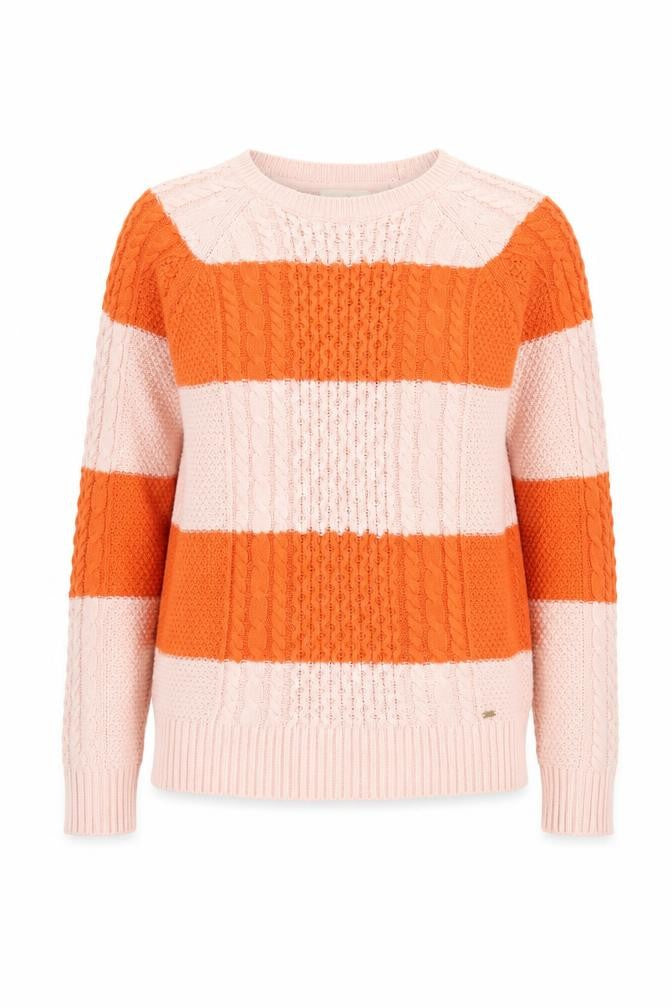 Holly & Whyte Women's Multicolour Stripe Pullover M
