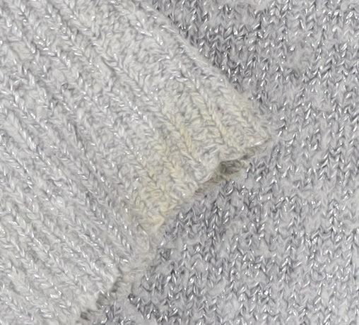 Oasis Women's Grey Pullover Jumper, Size S, Crew Neck