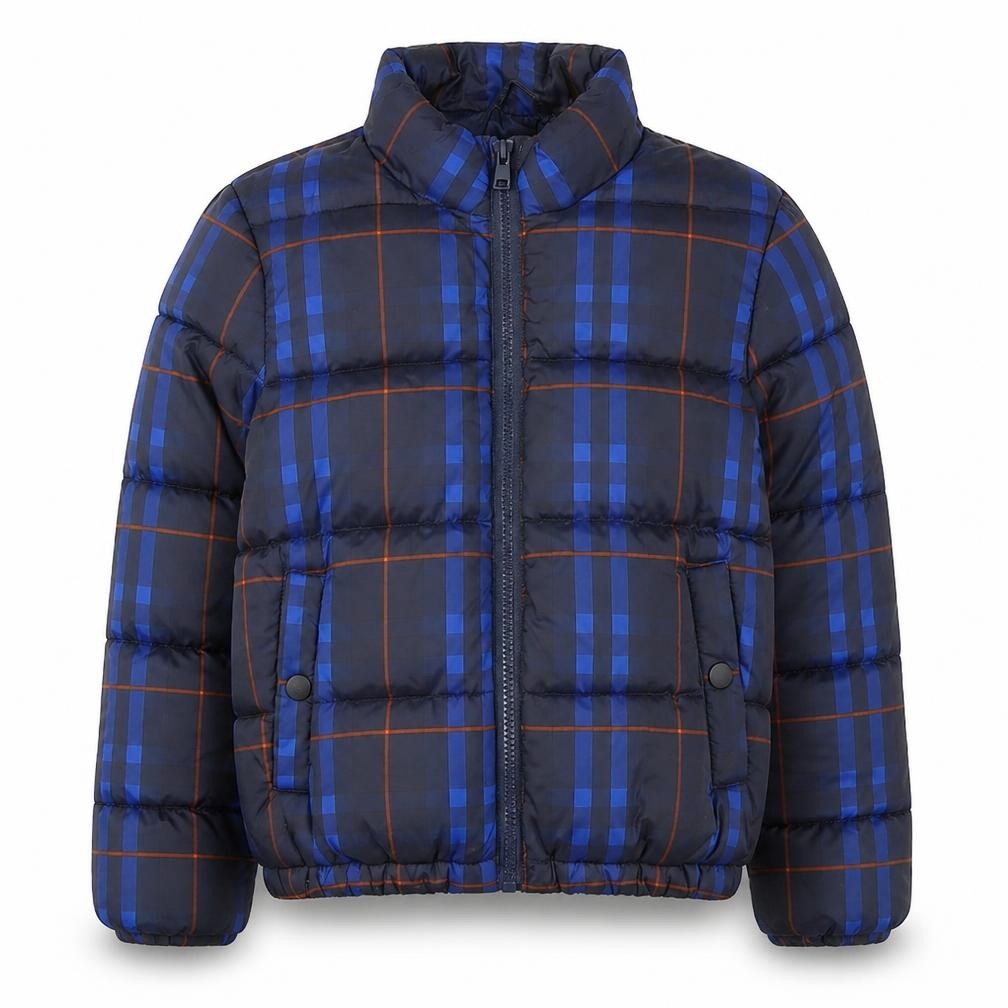 Marks & Spencer Boys Blue Puffer Jacket 6-7 Years