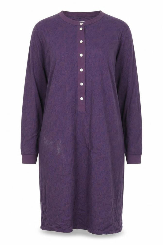 QUBA & Co. Purple Women's Shirt Dress Size 10