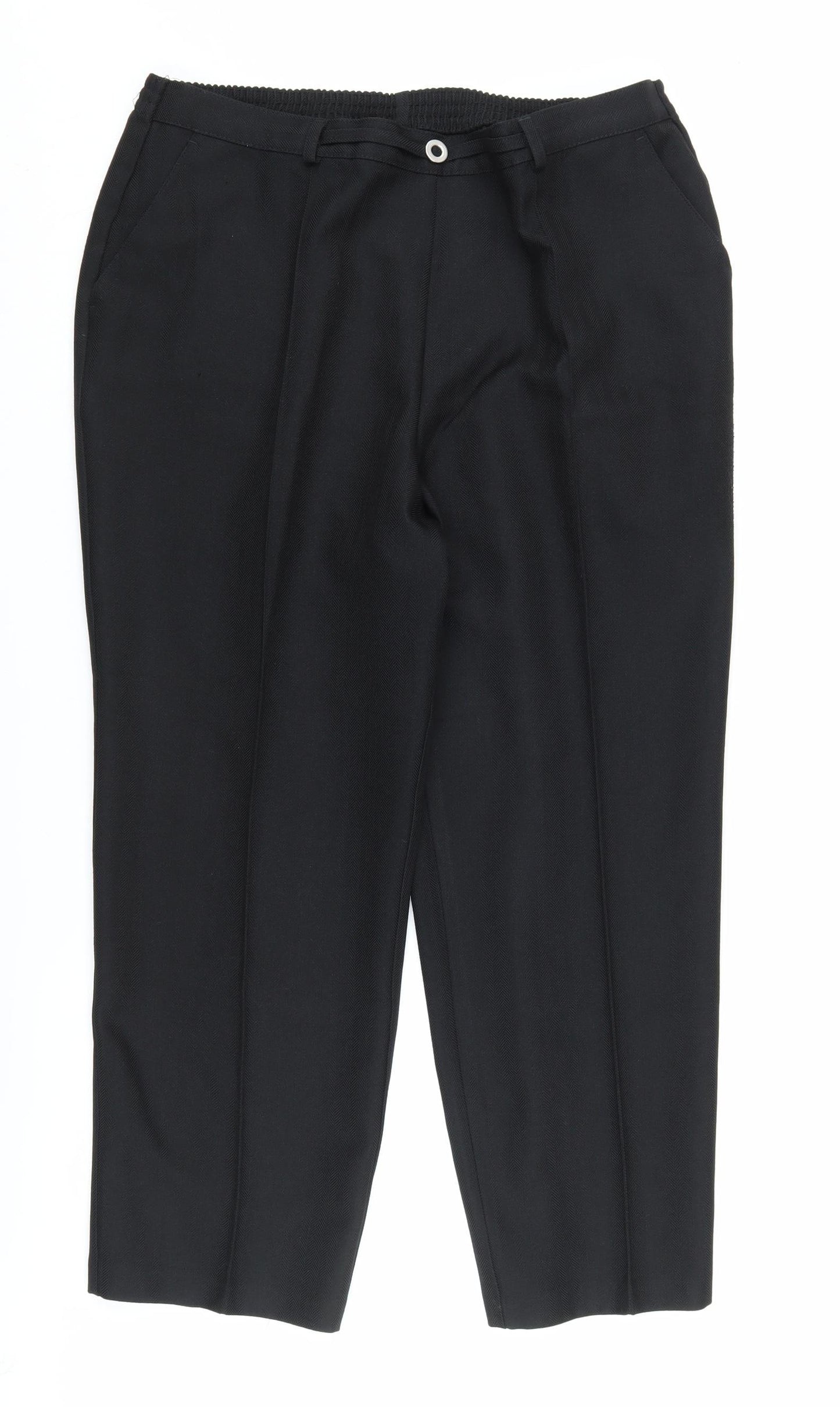 Marks and Spencer Black Women's Straight Trousers