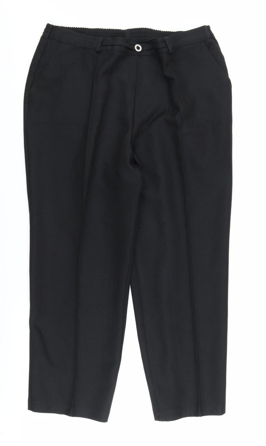 Marks and Spencer Black Women's Straight Trousers