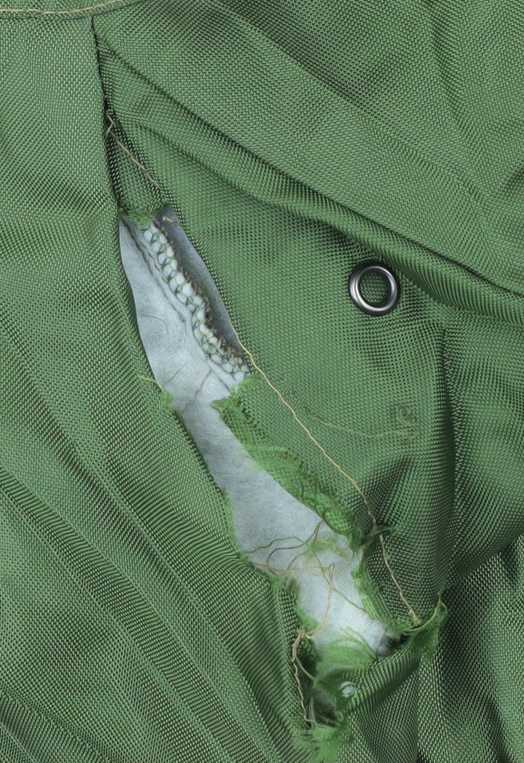 Green Stone Men's Green Long Jacket, Size 40, Casual