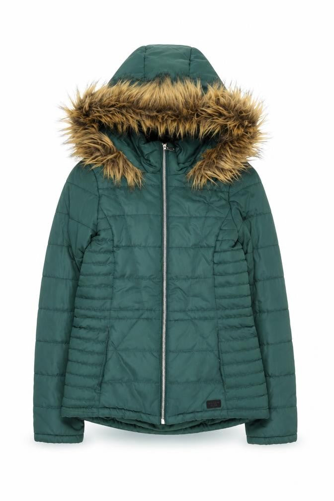 Vero Moda Women's Green Puffer Jacket XS