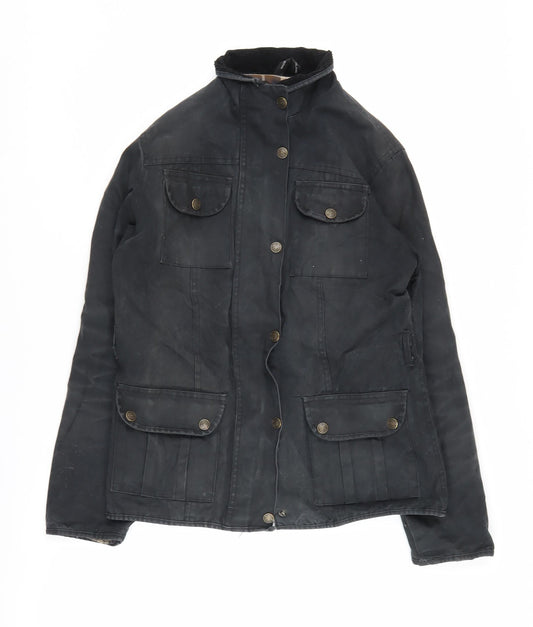 Greenbelt Women's Black Jacket Size 12 Mid-Length