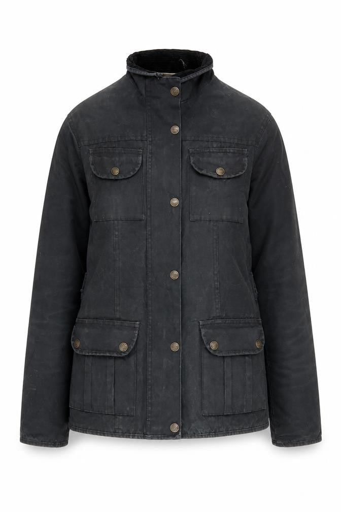Greenbelt Women's Black Jacket Size 12 Mid-Length