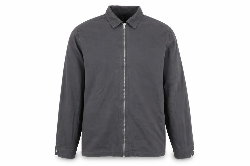 boohooMAN Men's Grey XS Basic Zip Jacket