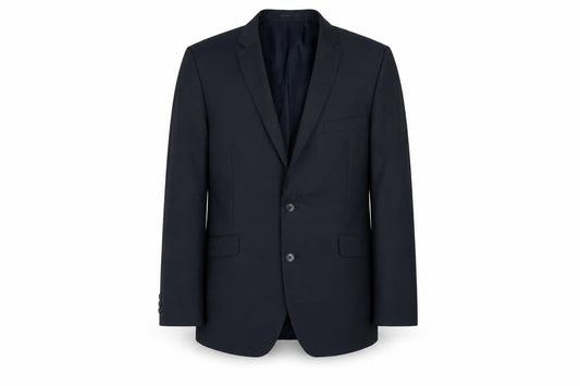 Scott & Taylor Men's Black Blazer, 44R, Business Formal