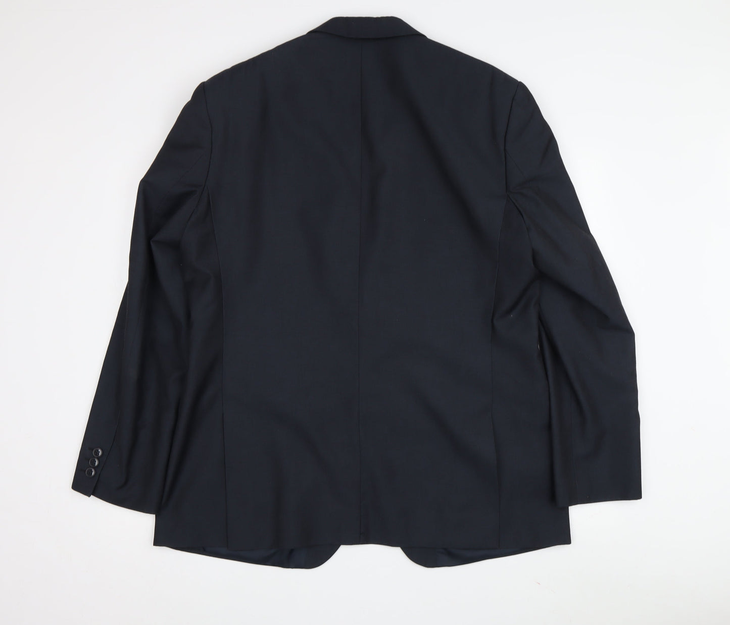 Scott & Taylor Men's Black Blazer, 44R, Business Formal