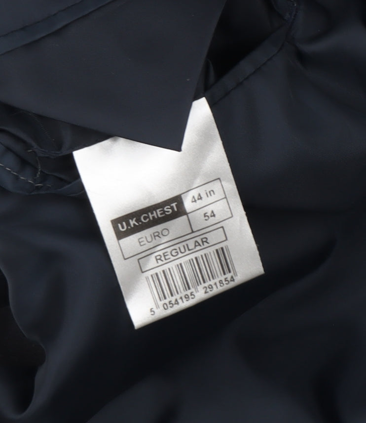 Scott & Taylor Men's Black Blazer, 44R, Business Formal