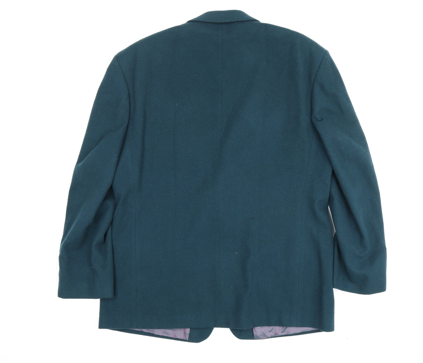 Marks and Spencer Men's Green Wool Blazer, 44 in, Formal Jacket