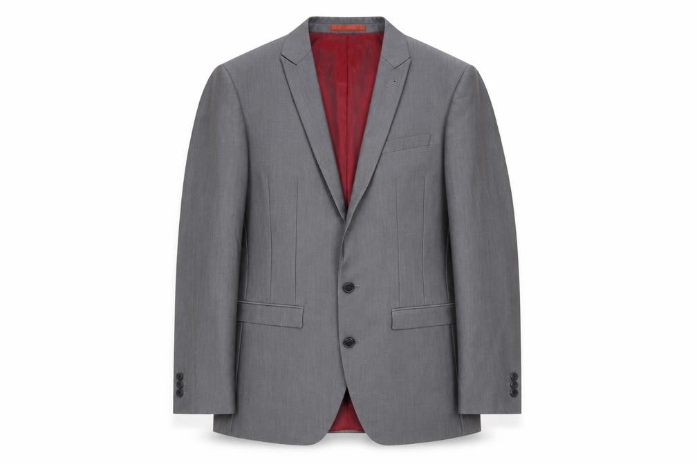 Next Men's Grey Slim Blazer 38R