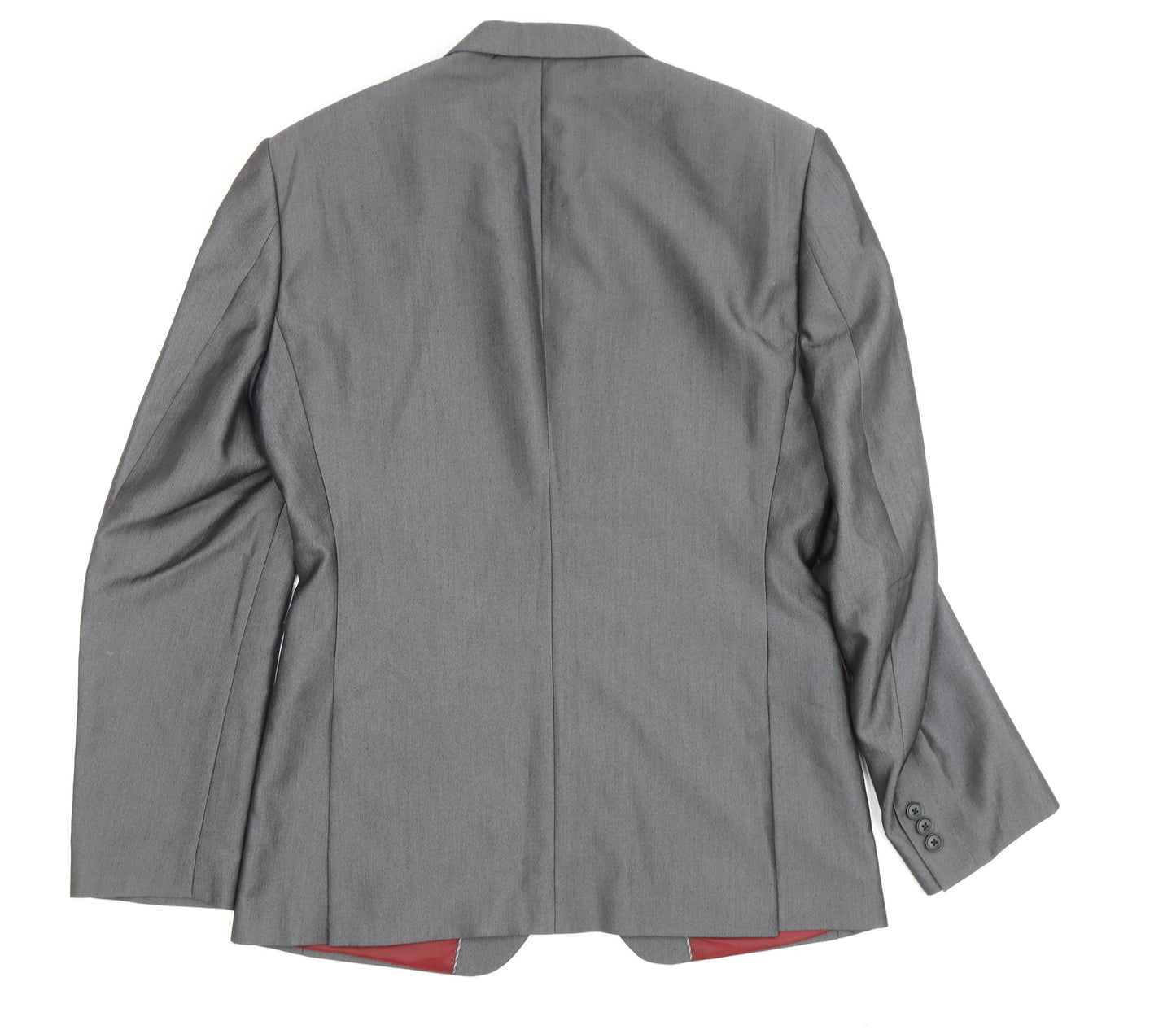 Next Men's Grey Slim Blazer 38R
