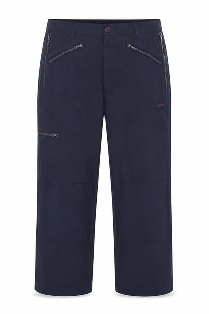 Past Womens Times Cargo Trousers 36 in Blue