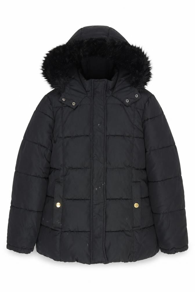 Very Women's Black Puffer Jacket Size 14